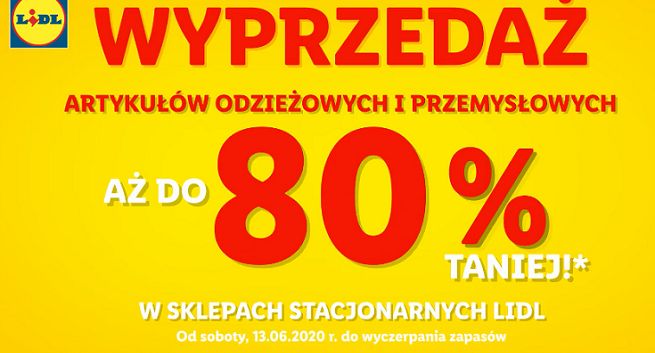 Lidl znów promuje „wielką wyprzedaż” odzieży i artykułów przemysłowych (wideo)