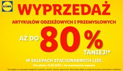 Lidl znów promuje „wielką wyprzedaż” odzieży i artykułów przemysłowych (wideo)