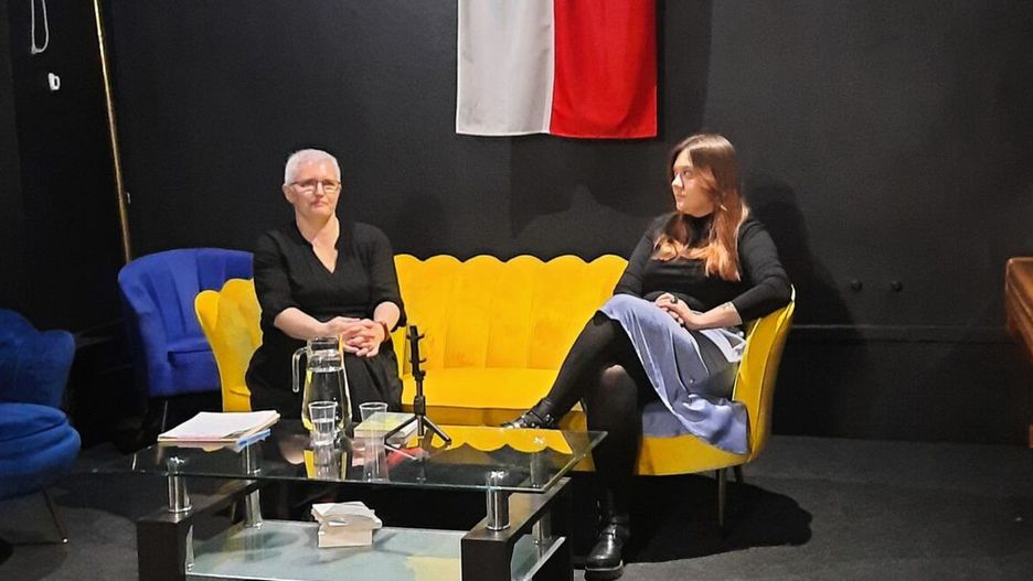 Marta Glanc (z prawej) na Kongresie Katoliczek i Katolików