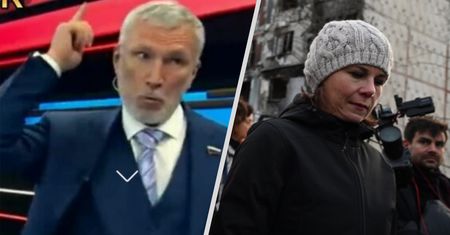 Wpadł w szał w rosyjskiej telewizji. Otwarcie groził śmiercią