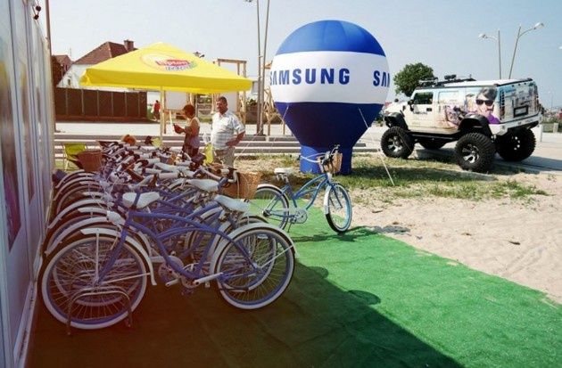 Przystanek Samsung - wypożyczalnia rowerów