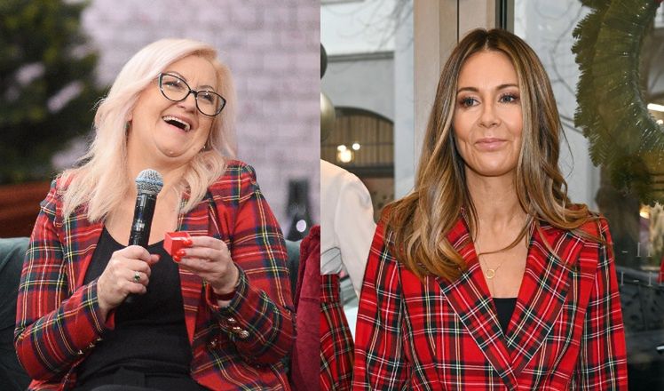 Małgorzata Rozenek i Anna z "Sanatorium miłości" w bliźniaczo podobnych marynarkach