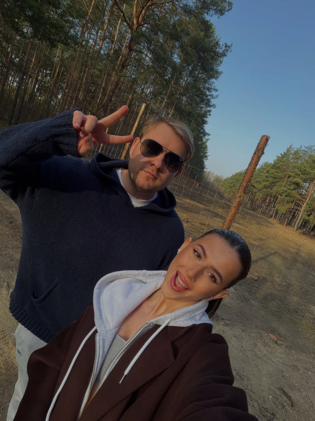 Roksana Węgiel i jej mąż, Kevin Mglej