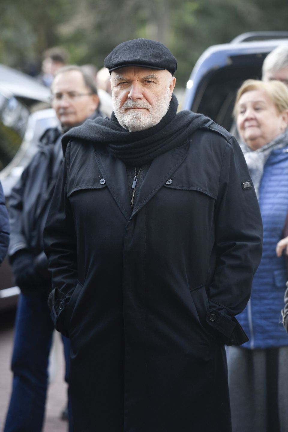 Znane osobistości na pogrzebie Daniela Passenta
