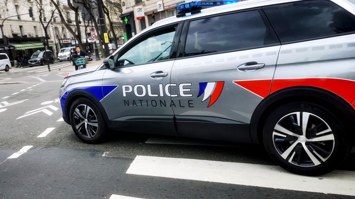 A police car on the streets of Paris during an intervention on March 26, 2025. (Photo by Adnan Farzat/NurPhoto via Getty Images) (Photo by Adnan Farzat/NurPhoto via Getty Images)