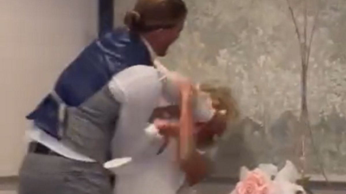 Zachowanie pana młodego wzbudziło kontrowersje