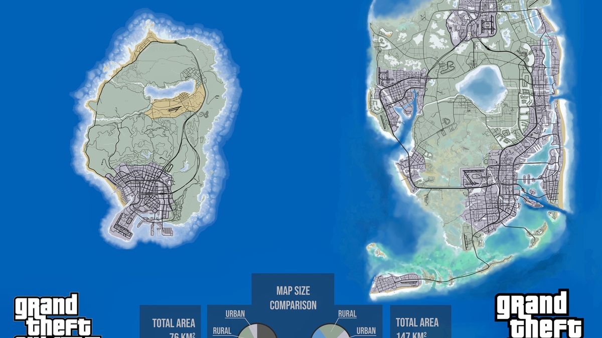 Mapa GTA 6 będzie gigantyczna
