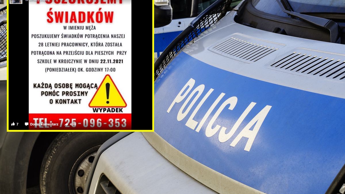 Mieszkańcy gminy Golub Górny poszukują światków śmiertelnego potrącenia 