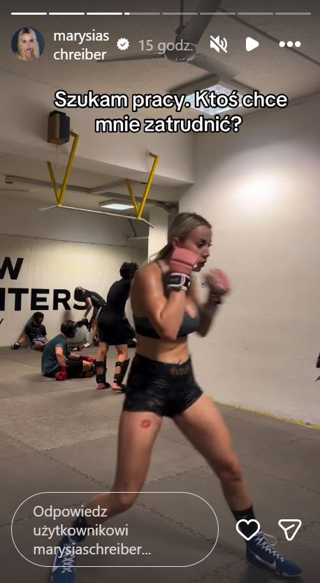Marianna Schreiber szuka pracy