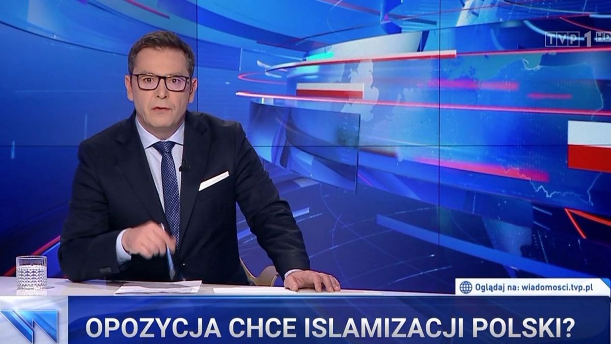 Szokujący pasek w TVP 