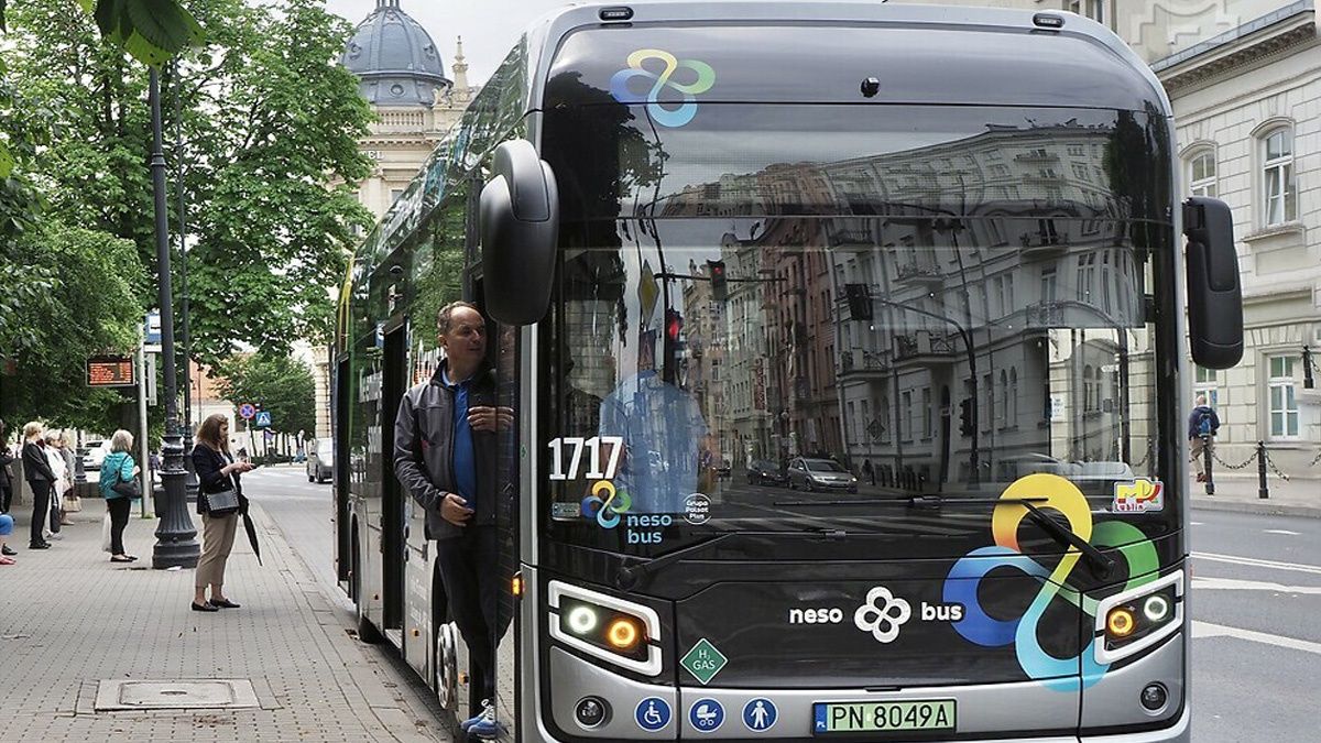 testy autobusu wodorowego Lublin