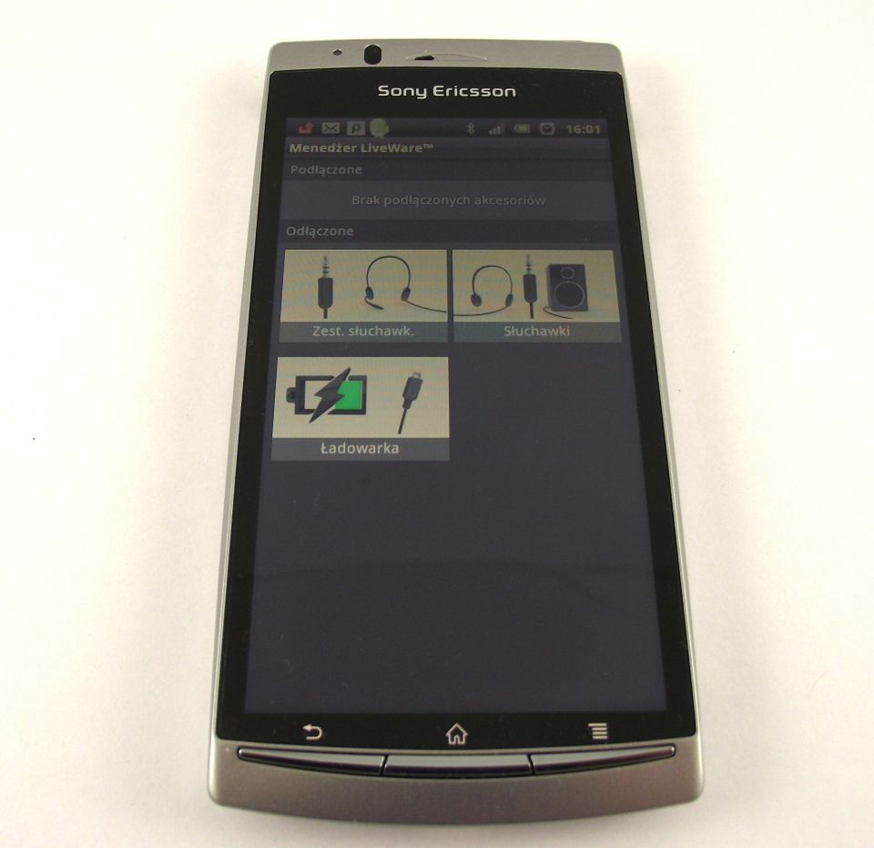 Xperia arc LiveWare