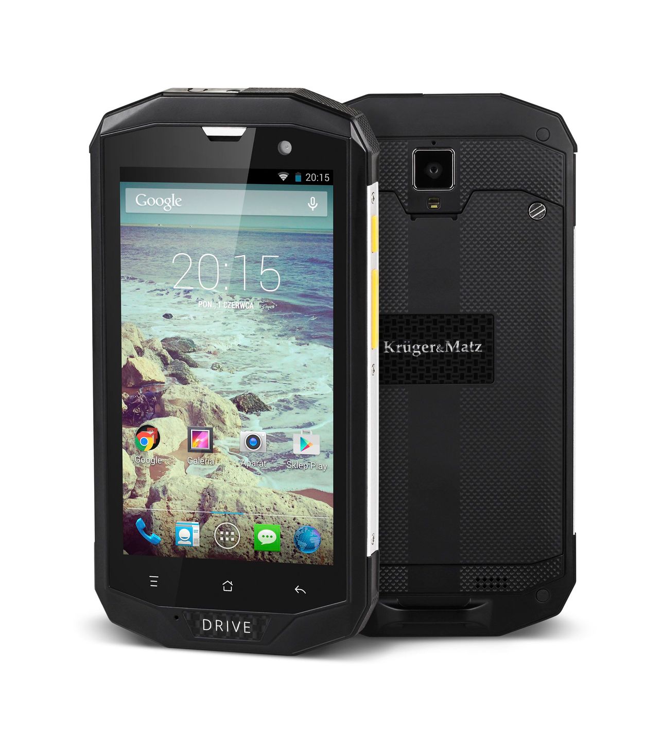 Kruger&Matz Drive 3 to telefon w rozsądnej cenie dla ludzi szukających mocnych wrażeń 2