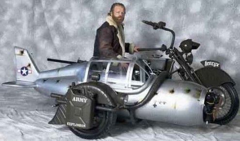 Moto-Messerschmitt domowej roboty!