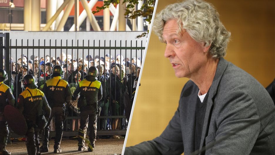 Awantura w Alkmaar z kibicami Legii i prezes klubu Dariusz Mioduski