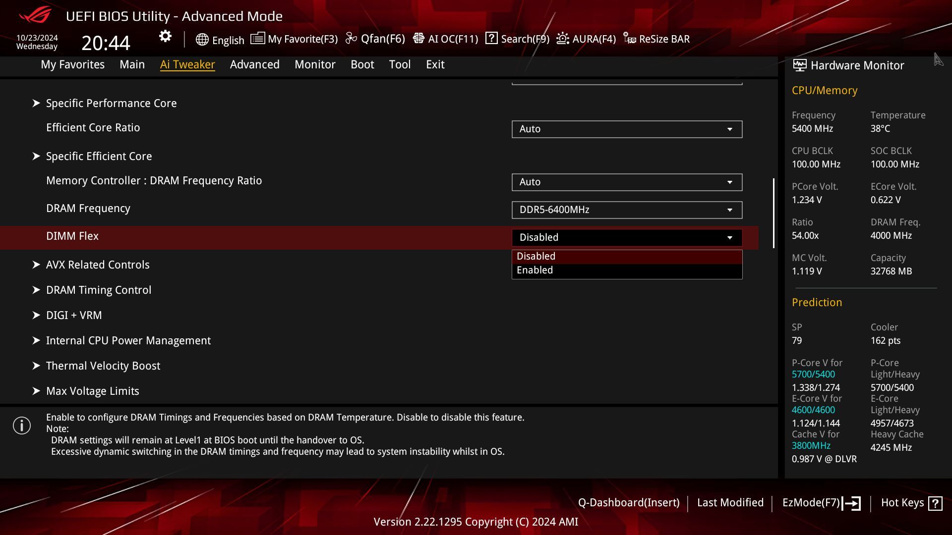 ASUS ROG Strix Z890-A Gaming WIFI - UEFI BIOS