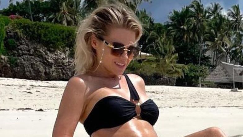 Żona Marcina Mroczka w bikini wyleguje się u wybrzeży Oceanu Indyjskiego (ZDJĘCIA)