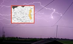 Ostrzeżenia meteorologiczne dla wschodniej Polski. Uwaga na burze i grad