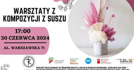 Florystyczne inspiracje: warsztaty z kompozycji z suszu