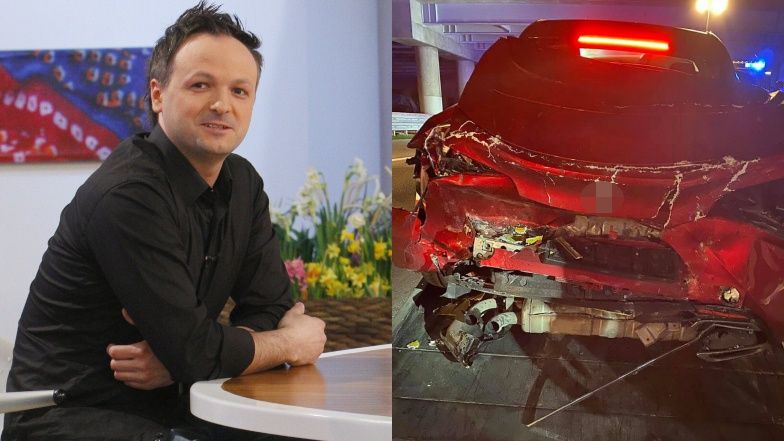 Partner Haliny Mlynkovej, Marcin Kindla miał wypadek samochodowy