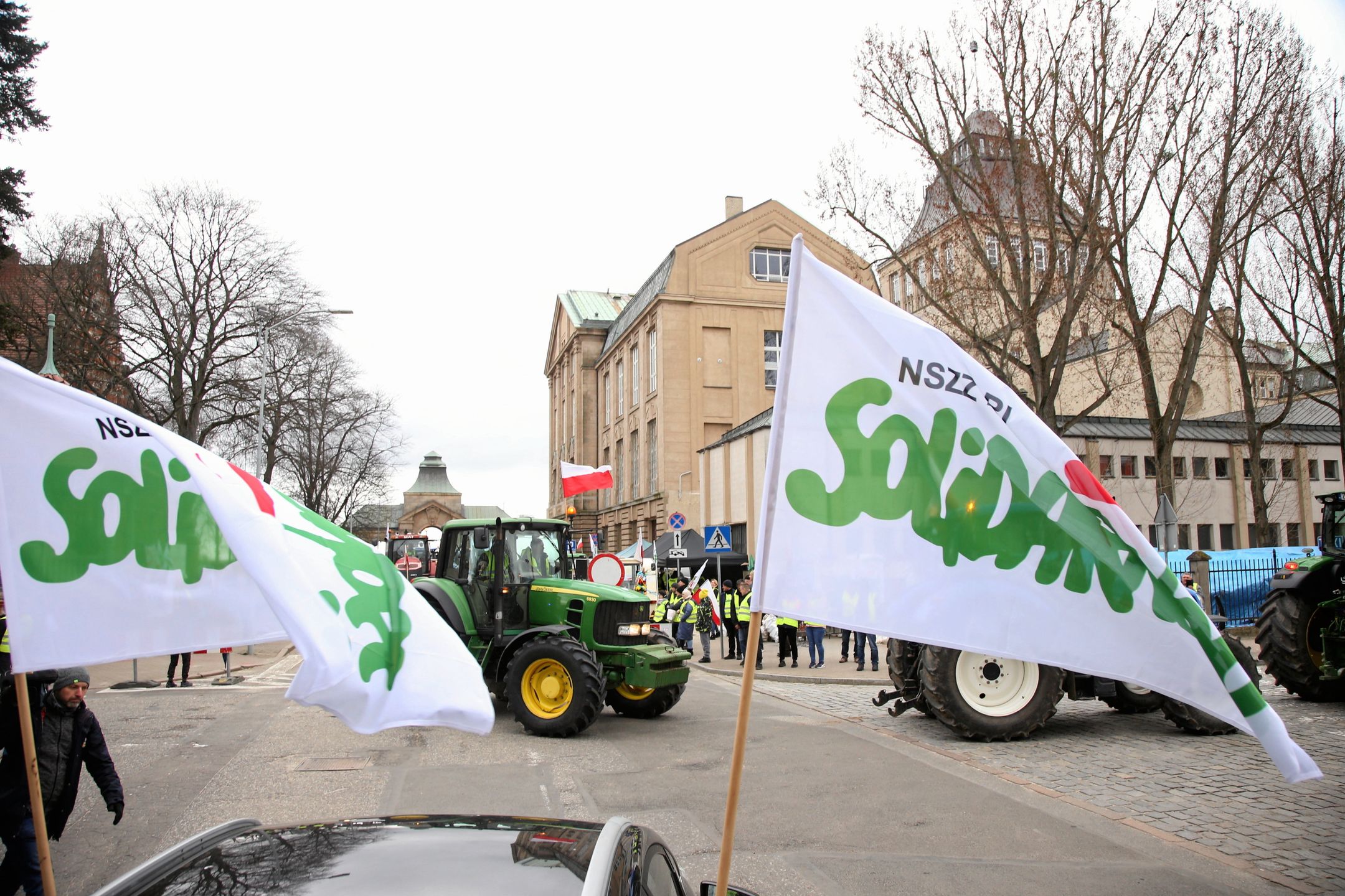 Protest rolników w Szczecinie