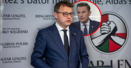 Romanowski w Budapeszcie. Wiceminister: "Coś się z nim dzieje"