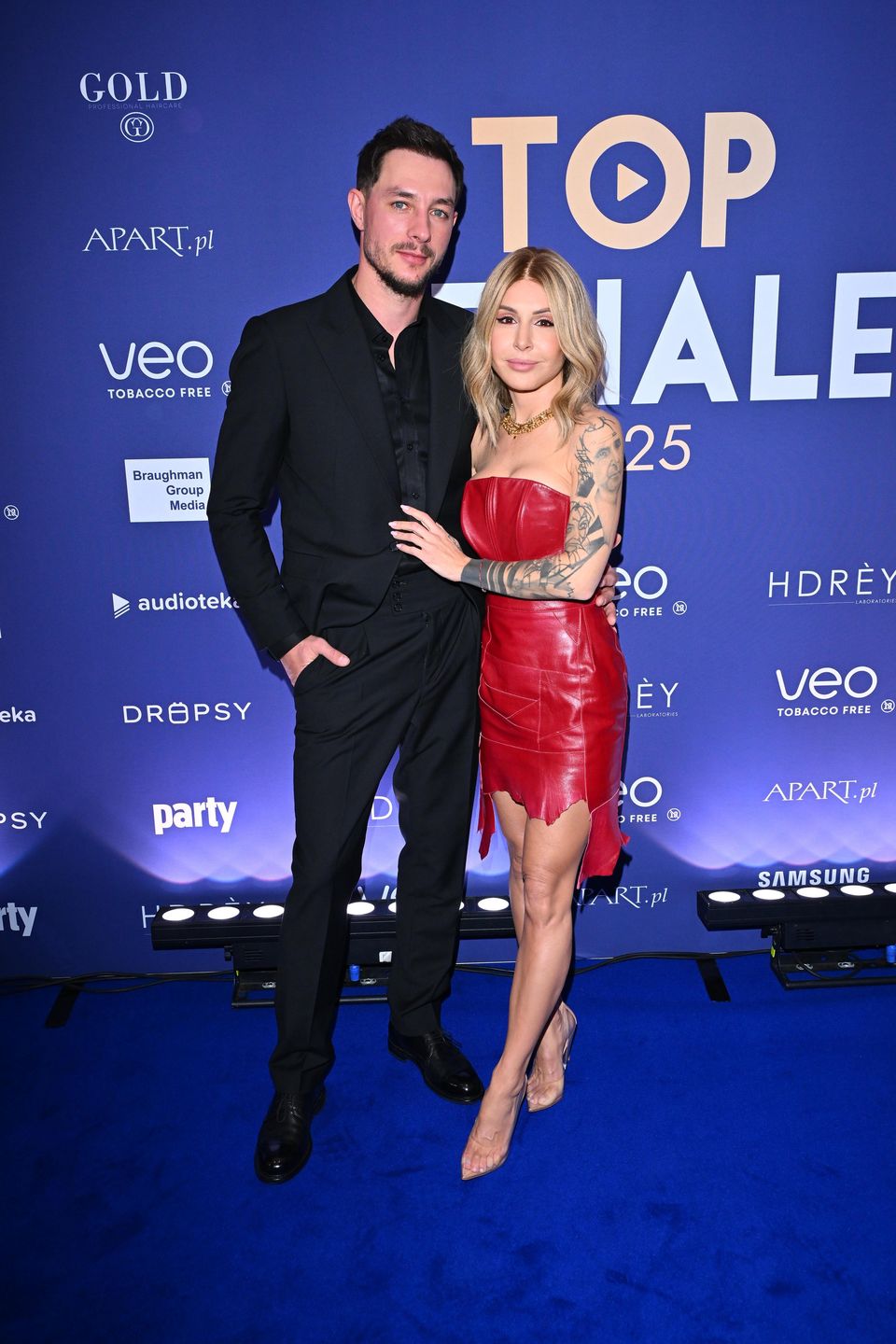 Paweł Baryła i Blanka Lipińska