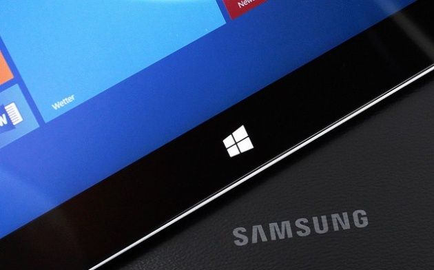 Samsung tablet Windows 10