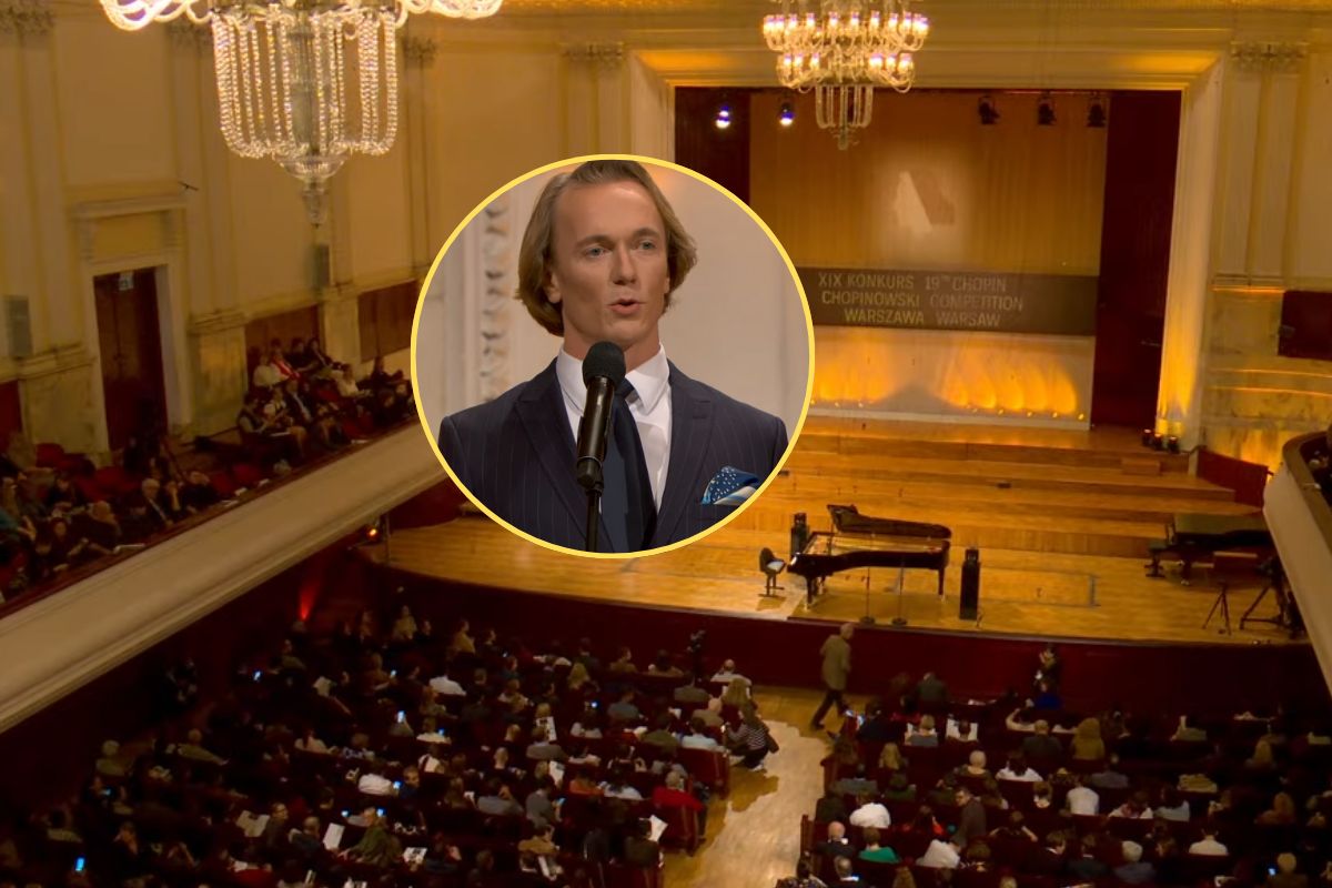 "Wygląda jak Chopin". Publiczność oniemiała, gdy go zobaczyła