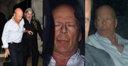 Pijany Bruce Willis wytacza się z londyńskiego pubu w asyście ochroniarza (FOTO)