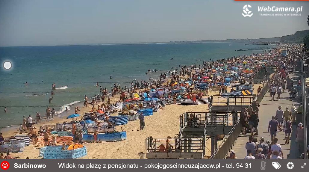 Plaża w Sarbinowie