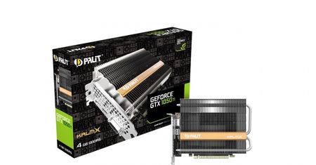 Palit GeForce GTX 1050 Ti w pasywnej wersji KalmX