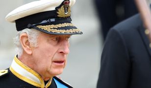 Pogrzeb królowej Elżbiety. Król Karol nie umiał powstrzymać łez przed ceremonią