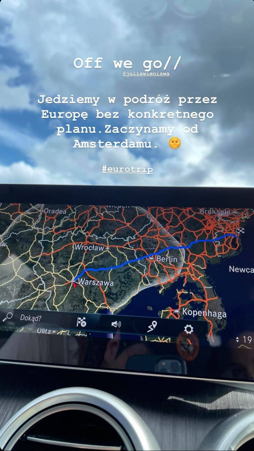 Julia Wieniawa i Nikodem Rozbicki wyruszyli w podróż po Europie