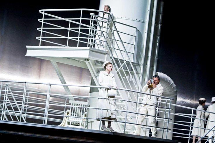 Agnieszka Rehlis (Lisa) i Roberto Saccá (Walter) w „Pasażerce” Mieczysława Weinberga w Teatrze Wielkim – Operze Narodowej 2010 © Krzysztof Bieliński