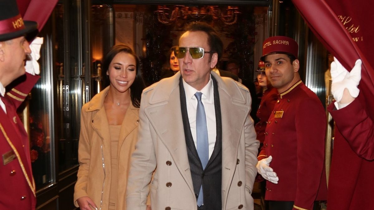Nicolas Cage i jego przyszła żona