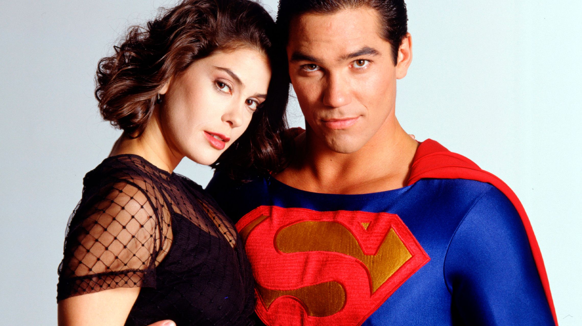 Teri Hatcher i Dean Cain w serialu "Nowe przygody Supermana" (1993-1997)