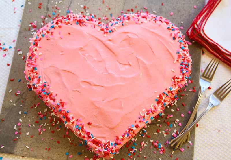 Heart Shaped Cake