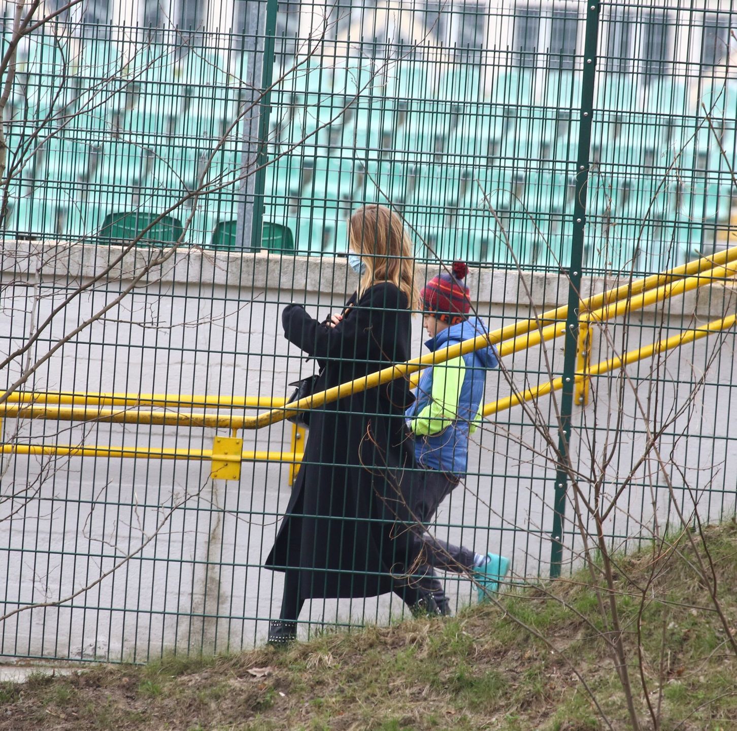 Zuzanna Pactwa odwiedziła Jarosława Bieniuka na planie filmu Macieja Kawulskiego