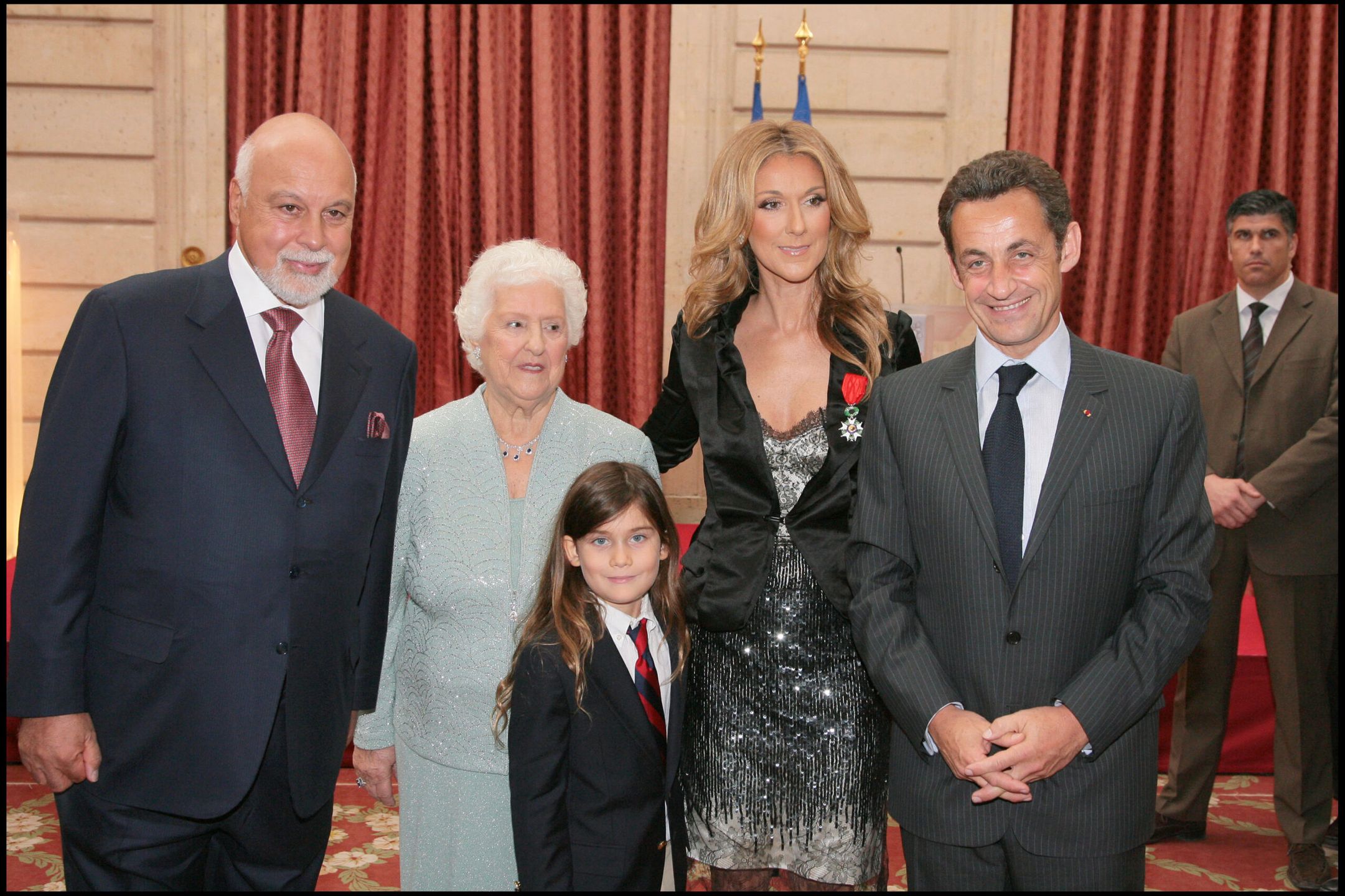 Młodszyn syn Celine Dion jako kilkulatek