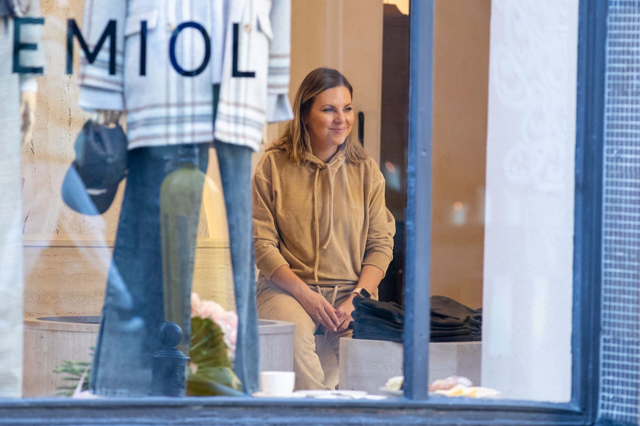 Aleksandra Kwaśniewska na zakupach u Łukasza Jemioła