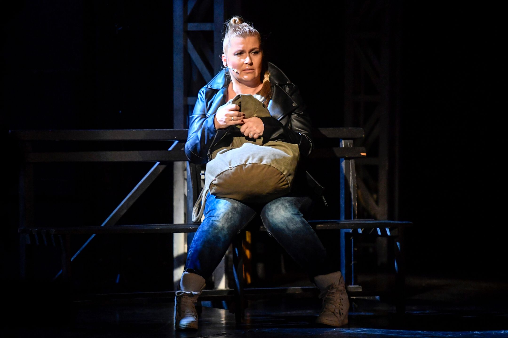 Katarzyna Skrzynecka w teatrze