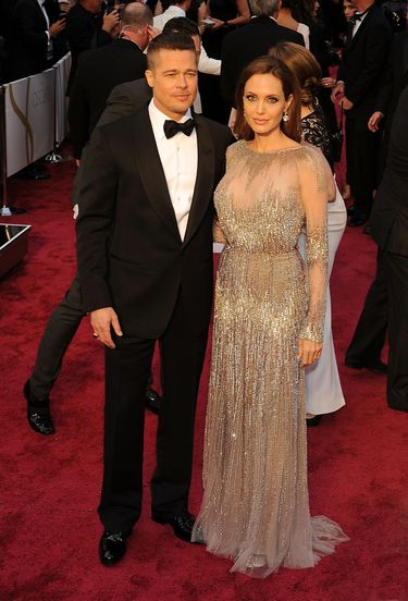 Angelina Jolie na Oscarach w 2014 roku