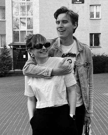 Tadeusz Łysiak i Michalina Robakiewicz | fot. Instagram.com/tadeuszlysiak