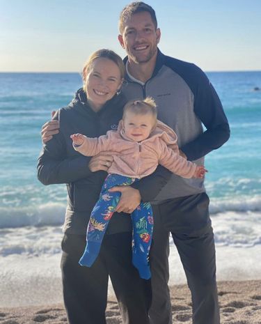 Karolina Woźniacka, David Lee i ich córka | fot. Instagram.com/carwozniacki