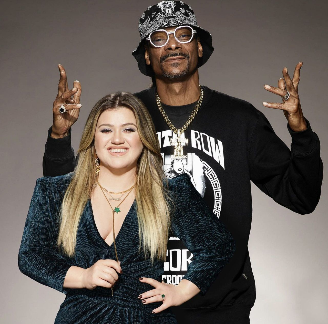 Kelly Clarkson i Snoop Dogg - American Song Contest 2022 | fot. Instagram.com/kellyclarkson