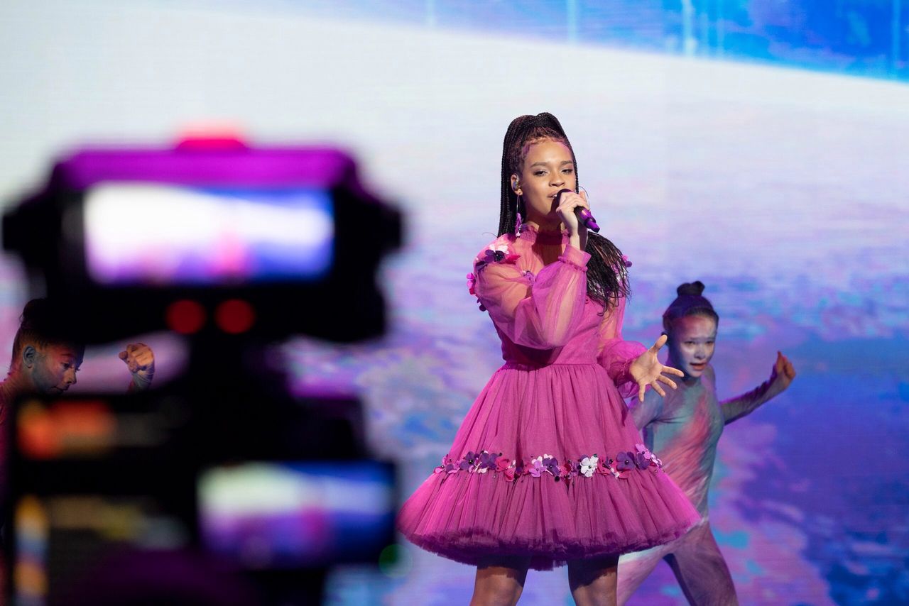 Sara James na Eurowizji Junior 2021 – zdjęcia z pierwszej próby (fot. EBU)