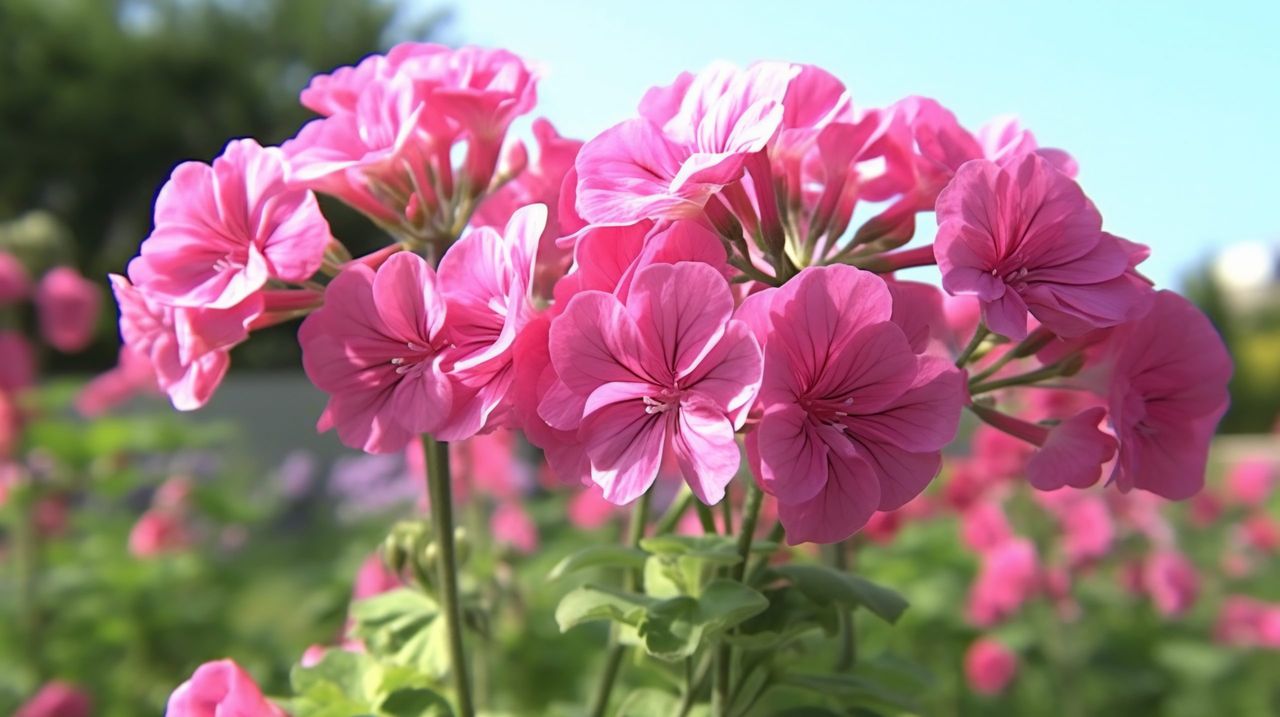 pelargonie na balkonie fot. freepik