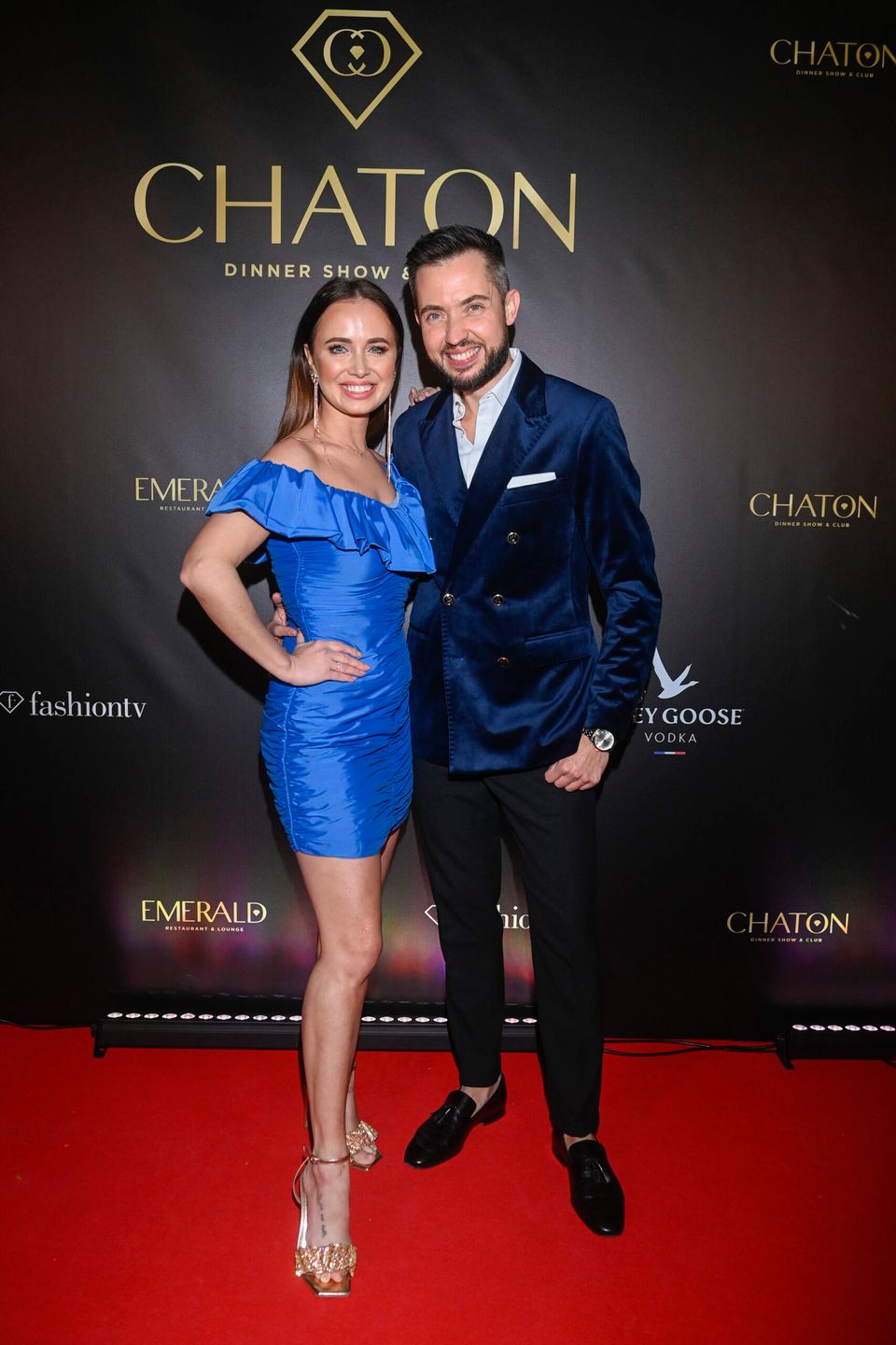 Agnieszka Mrozińska, Alex Mroziński  - Dinner Show w Chaton Warsaw