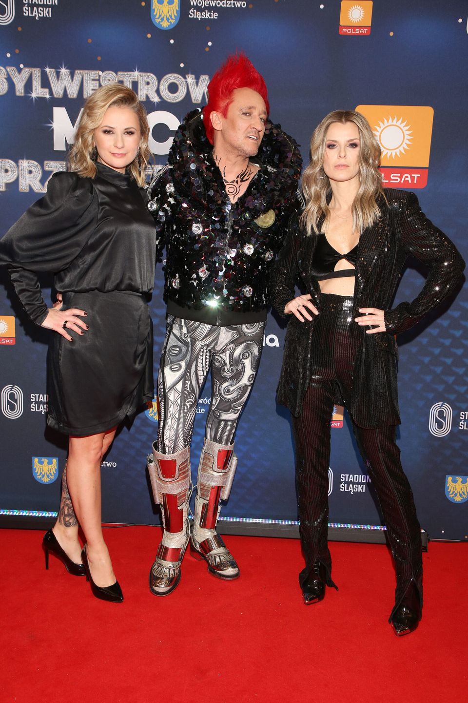 Michał Wiśniewski, Anna Świątczak, Marta Wiśniewska -Sylwestrowa Moc Przebojów Polsat, 31.12.2020